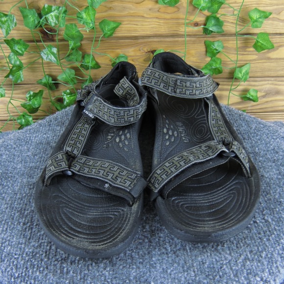 Teva‎ Men Shoc Pad Sport Sandals Gray Synthetic Size 11 Medium  Used 2025 - Picture 2 of 6
